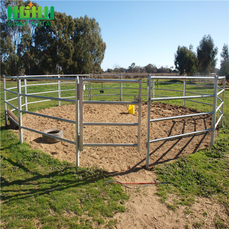 livestock fencing galvanized rural steel farm gate