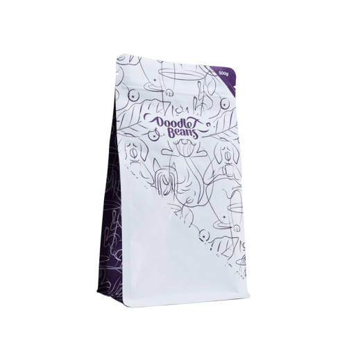 Хартиени торбички Стойка за храни Торбички за крафт кафе