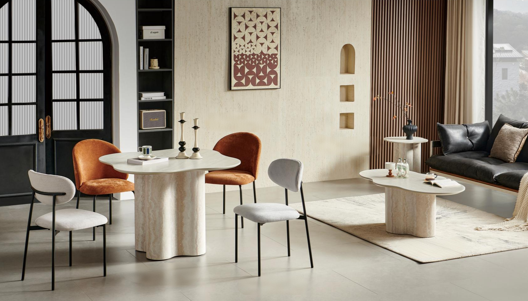 BR-DT6107Y обеденный стол BR-DT6107Y dining table