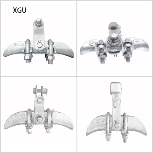 Suspension Clamps for Twin Jumper Conductor Electric Power Fittings High Voltage Cable Suspension Clamps