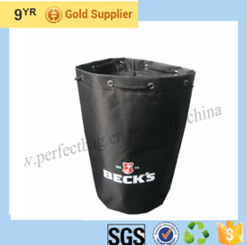 600D oxford canvas drawstring bag beach gym bag