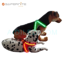 Adjustable Nylon Led Light-Up Pet Dog Harness
