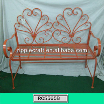 Beautiful Foldable Iron Garden Bench