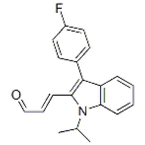 (E) -3- [3 &#39;-(4 &quot;-플루오로 페닐) -1&#39;-(1&quot;-메틸 에틸) -1H- 인돌 -2 &quot;-일] -2- 프로 펜 CAS 93957-50-7