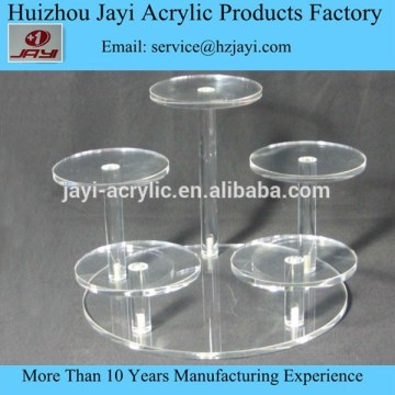 Transparant Perfume Make Up Acrylic Display Stand Perfume