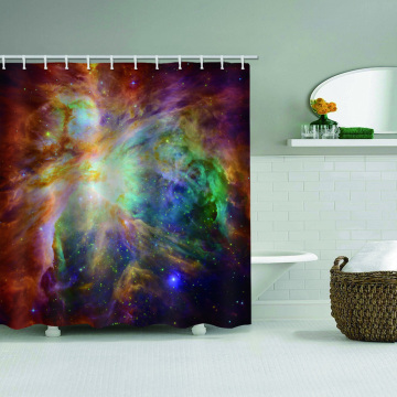 Galaxy waterdicht douchegordijn sterrenhemel Dromerige badkamer Decor