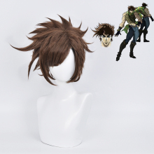 35cm Short Brown Joseph Joestar Cosplay Wig - JoJo's Bizarre Adventure