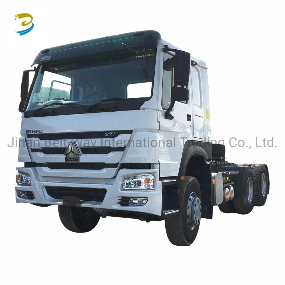 China Sinotruk HOWO Heavy Duty New and Used Tuck 10 Wheelers 4*2 6*4 8*4 371HP 375HP 420HP Euro 2 Tractor Truck Trailer Head Supplier