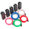 DIY Flexible Neon Rope Tape EL light Wire