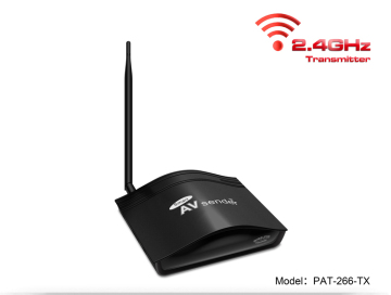 sky box signal audio video receiver sender with ir remote control