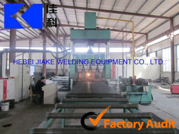 High speed steel grating welding line