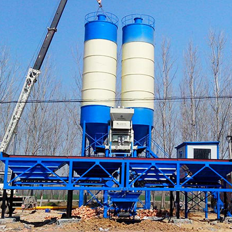 Hot-sell-HZS50-environmental-friendly-Concrete-Mixing