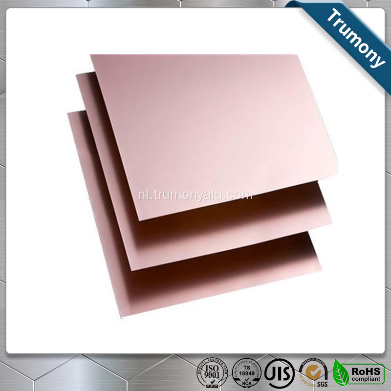 6101 T63 geleidende aluminium geleidingsplaten met hoge geleidbaarheid