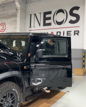 Electronic Stepboard Run Foot Bar for INEOS Grenadier