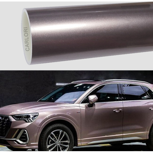 Glanzend metalen gouden auto wrap vinyl