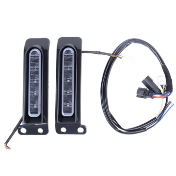 YongJin Motorcycle Lighting System for Harley Electra Glide Keystone Auxiliary LED Run/Brake/Turn Light