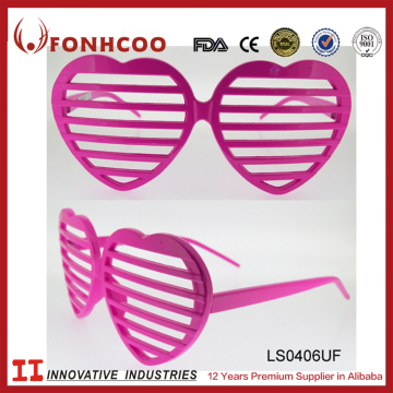 FONHCOO Hot Products To Sell Online Heart Shape Party Sunglasses With Blinds