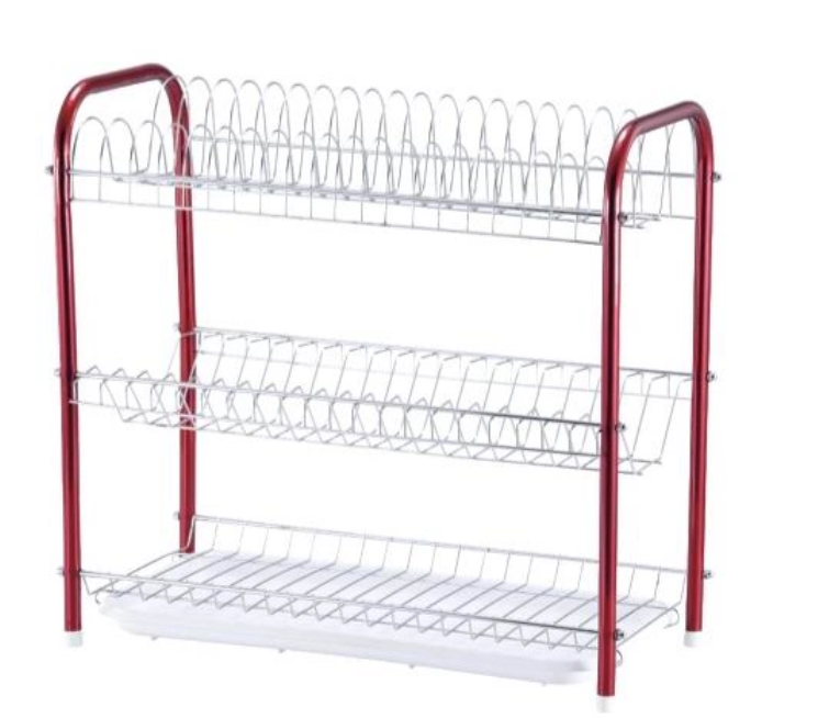 Tier Dish Rack med hög kapacitet