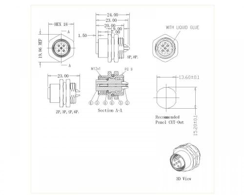 Type de soudure de code A-CODE A-CODE A