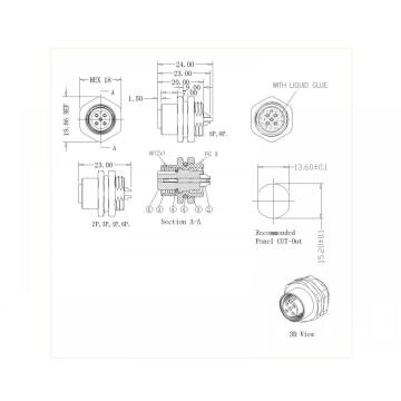 Γυναίκα κλειδαριά πίσω PG9 A-CODE COOD TYPE