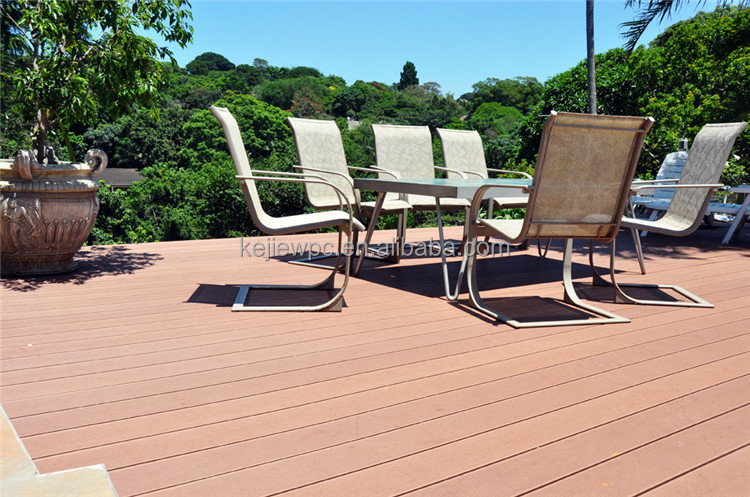 Wood Plastic Composite(wpc) Decking Boards Recycable Wood WPC Engineered Flooring Outdoor Decking PE Film, Wood Panel and Pallet