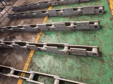 Industrial Welded Straight Plate Conveyor Chain