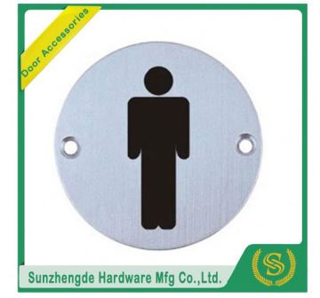 BTB SSP-001SS Aluminium Sign And Push Door Pull Indicating Plate