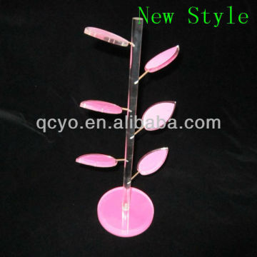 New style acrylic high quality earring tree jewelry display stands