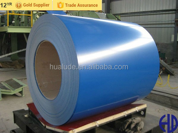 600-1250mm Cold Rolled Galvanized Color Coated Steel Coil