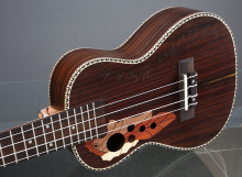 Special fish bone wood side ukulele