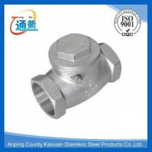 made in china threaded casting ss304 npt threaded check valves