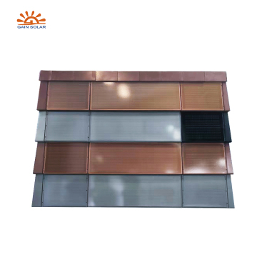 DECRA Roofing Tiles: GAIN SOLAR Stone Coated Concrete Tile Making Machine