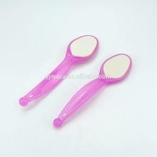 Popular 2017 professional foot file with plastic handle pedicure foot file dead skin remover