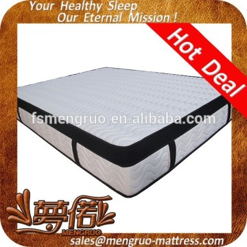 Vacuum compress memory foam rolled mattress in box