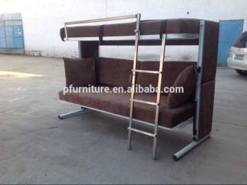 metal sofa bunk bed folding sofa bunk bed