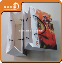 cheap custom printed coloured paper bag beijing
