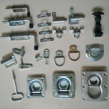 Recessed Trailer Tie Down Steel Rings