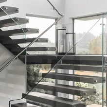 Custom inox handrails for modern railing systems