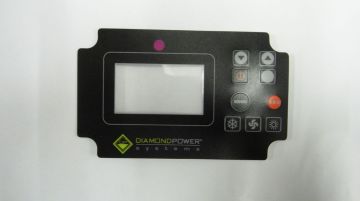 0.5mm Thickness Pc Pet Membrane Overlay Pantone And Ral Color Matching System