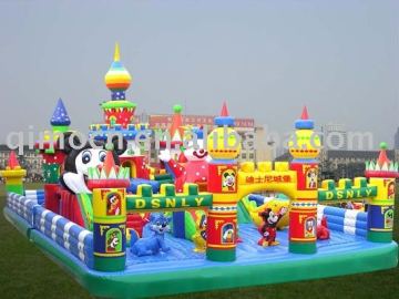 Giant Inflatable Playgrounds castle playgrounds cartoon bouncers
