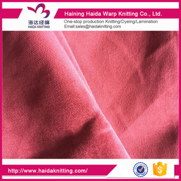 Knitted poly velvet fabric for sofa Fabric