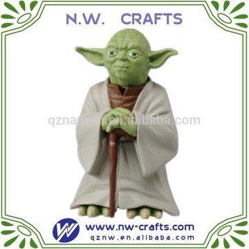 resin yoda figuirne custom collection