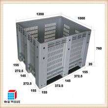 Ventilated Side Plastic Container Pallet