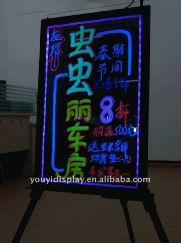 flashing led board display