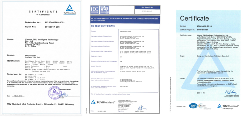 Full Function Automatic Smart Remote Control Toilet