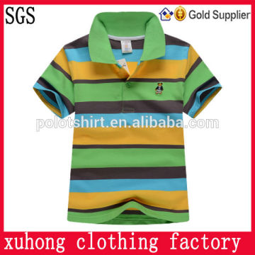 Brand cotton kid polo t shirt