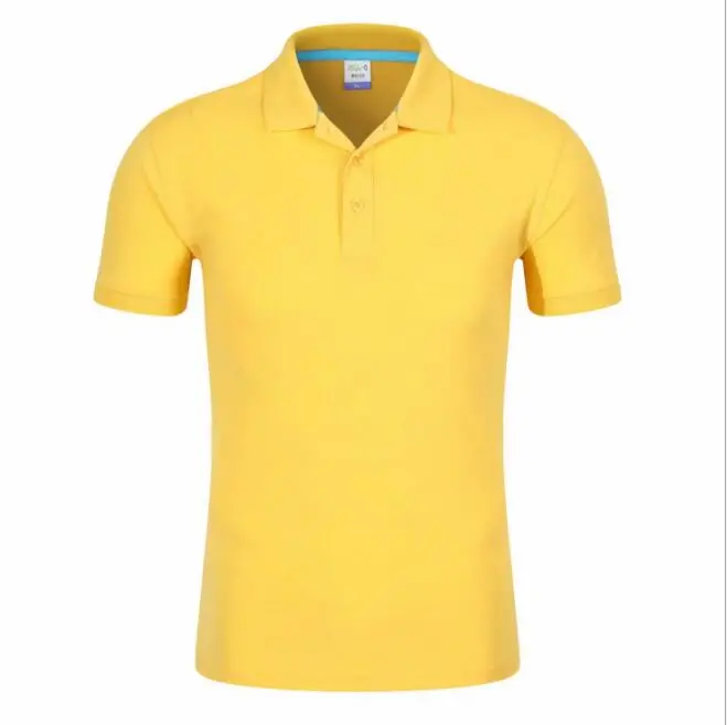 Summer Men and Women Dry and Sweat Short-Sleeved Cotton Polo Shirts