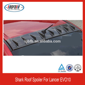Roof Spoiler Shark Fin Carbon Spoiler For Lancer EVO 10