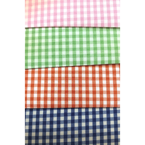 Elastic small plaid fabric A series