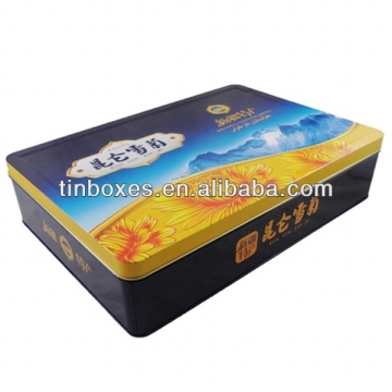 chinese tea tin box for sale